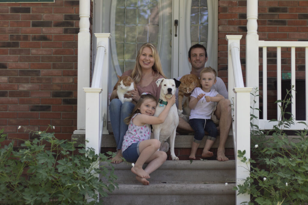 Family Photo with Pets